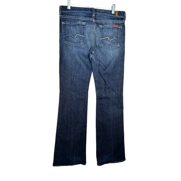 7 For All Mankind Denim - 7 For All Mankind Vintage Y2K Jeans Women's Size 26 Dark Wash Low Rise Bootcut